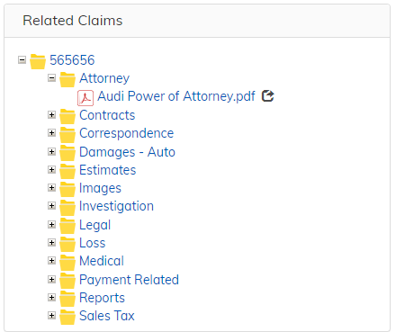 Exand Folder Tags On