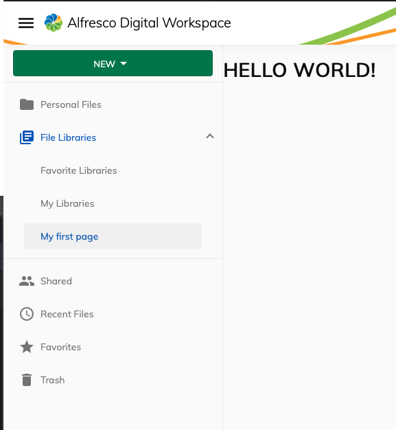 ADW Extension New Library
