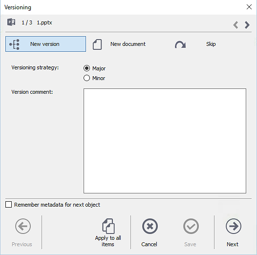 Outlook version detection - new version