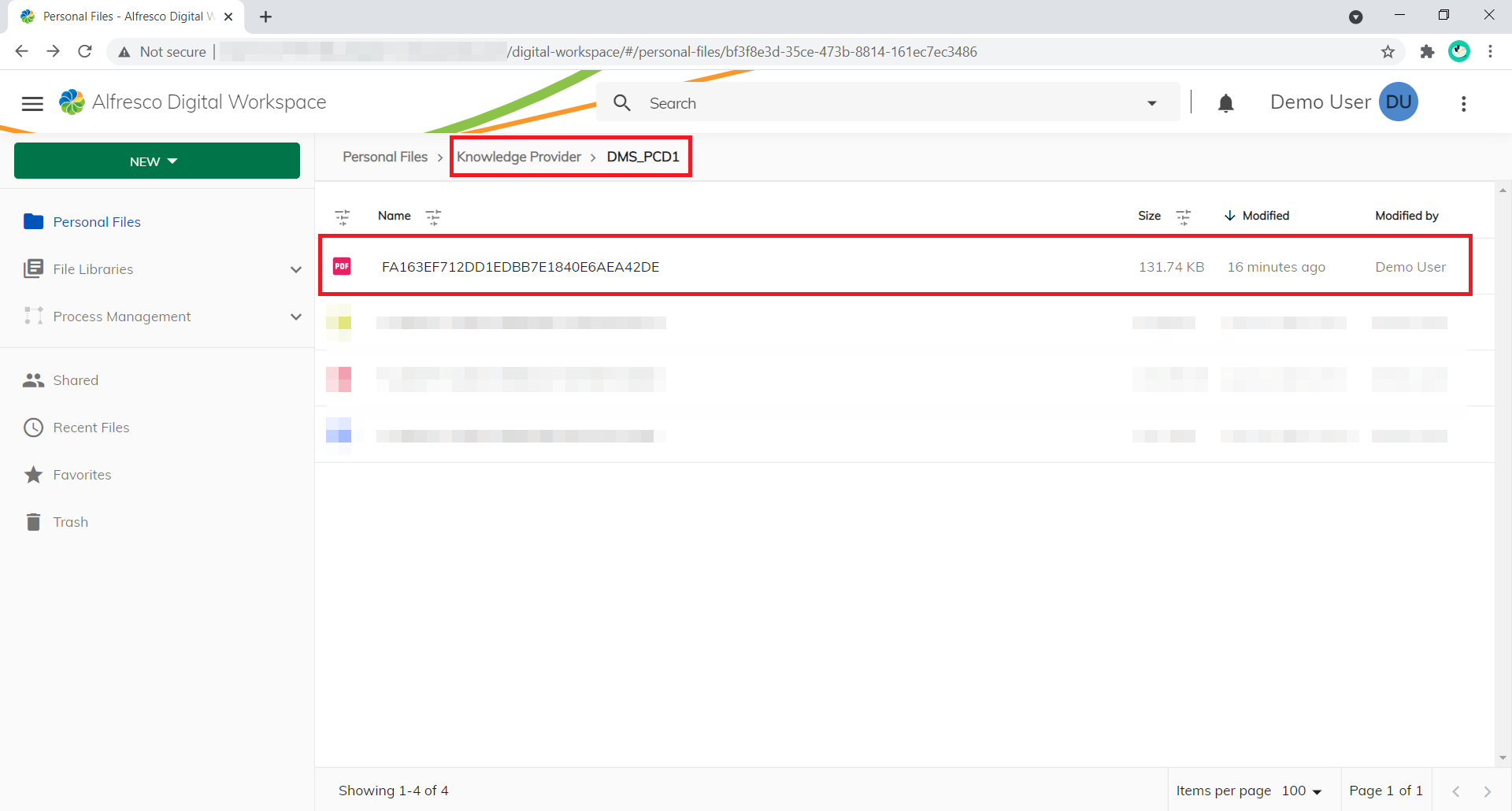 Draft Mode Content Services