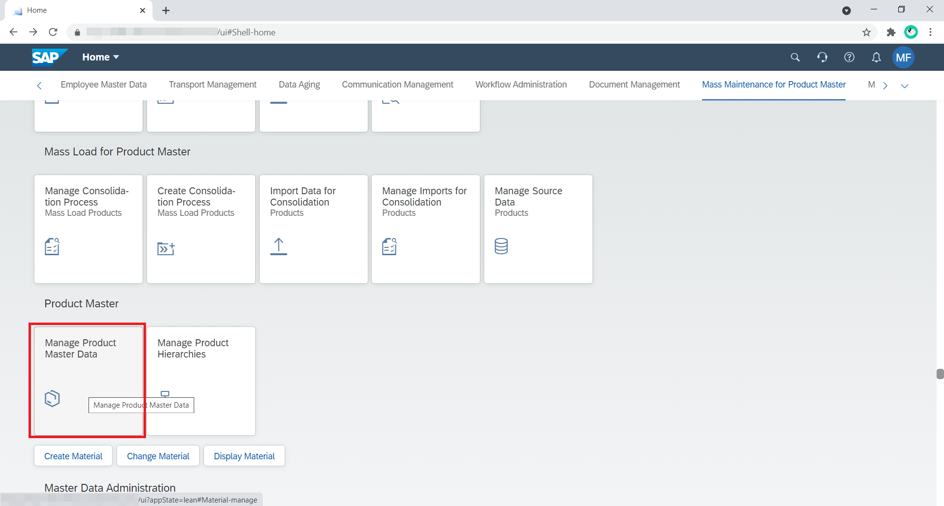Product Master Data App