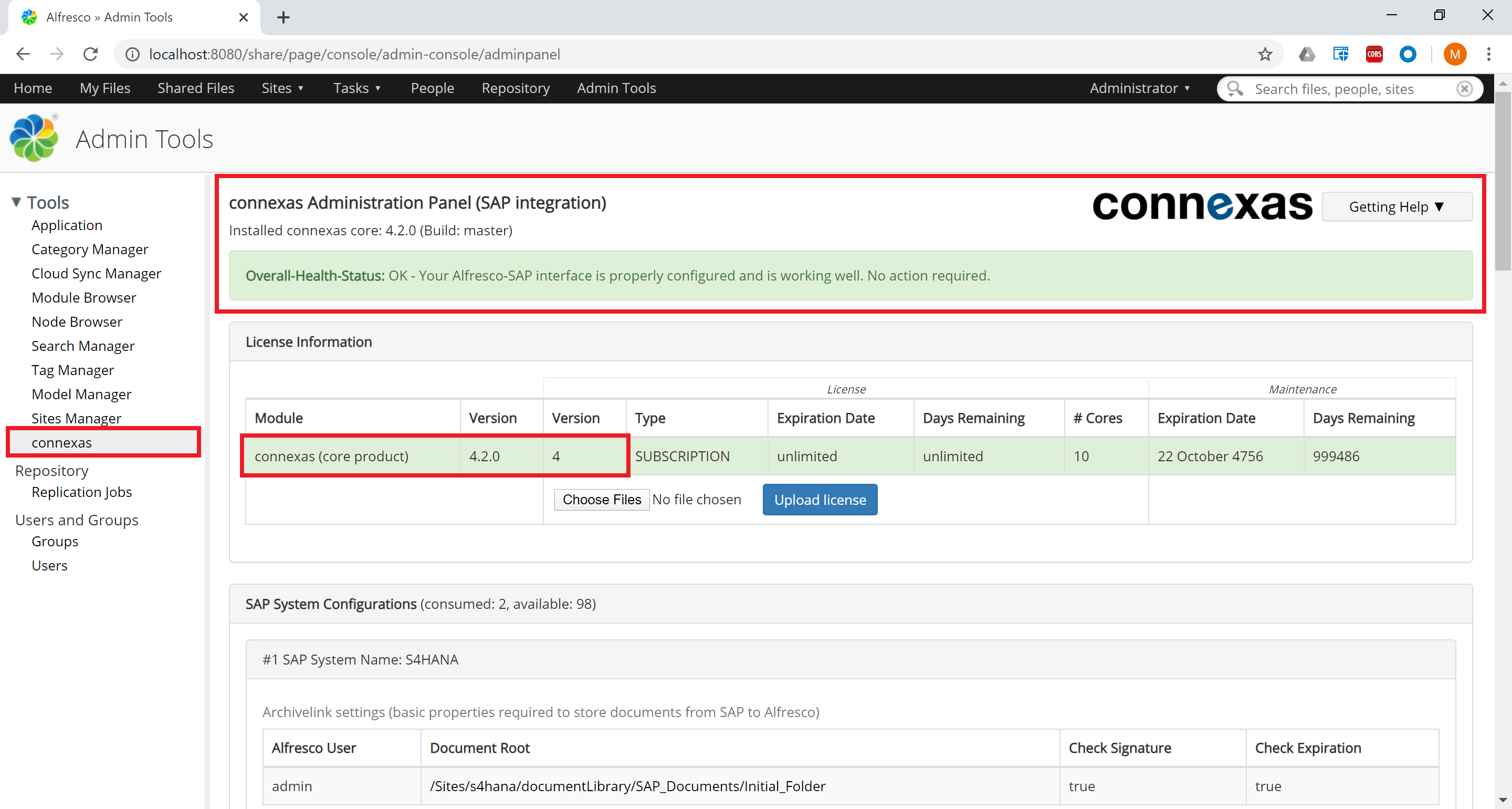 sap_upgrade_connexasadminpanel