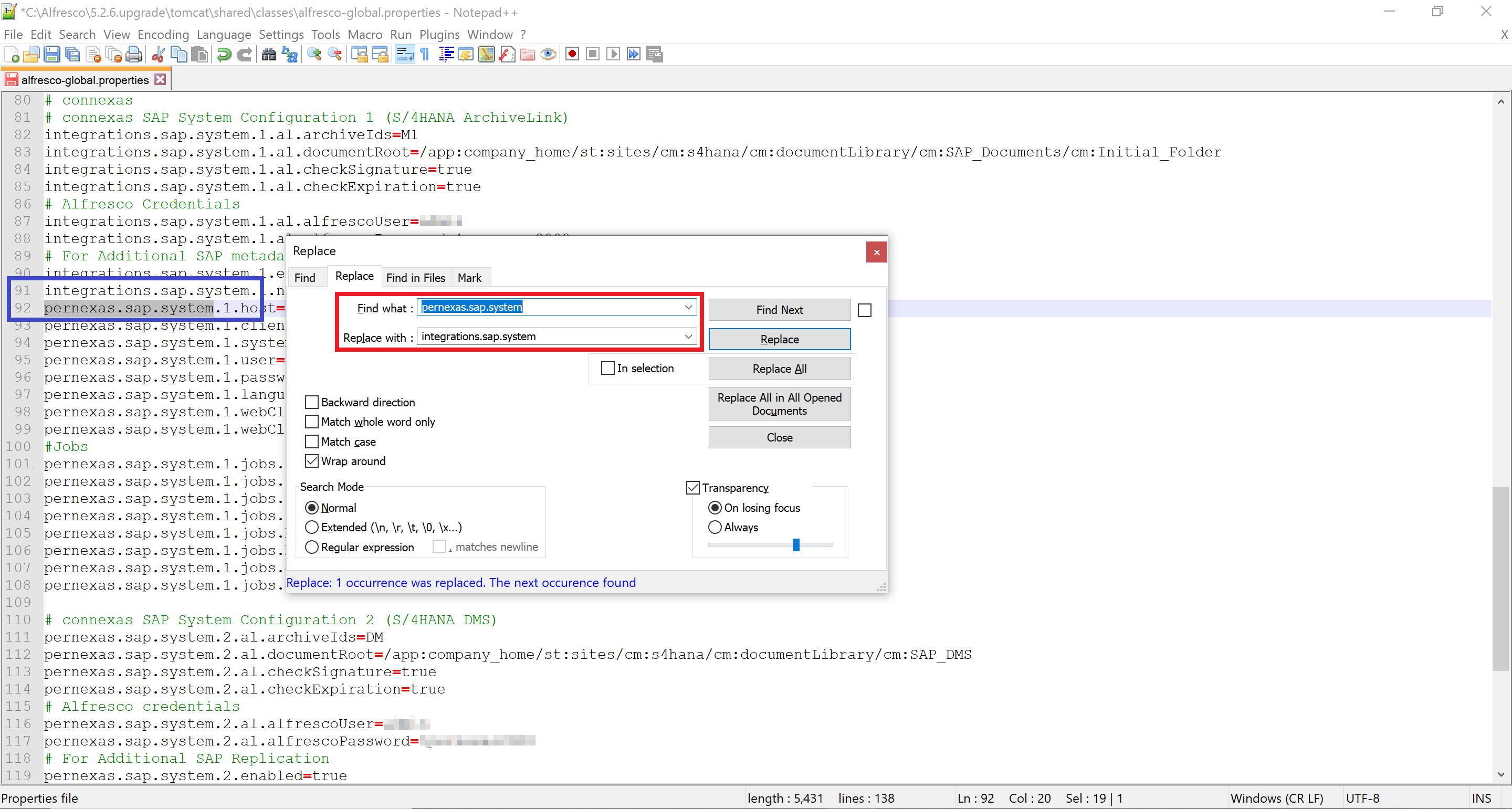 sap_upgrade_globalprops_searchreplace